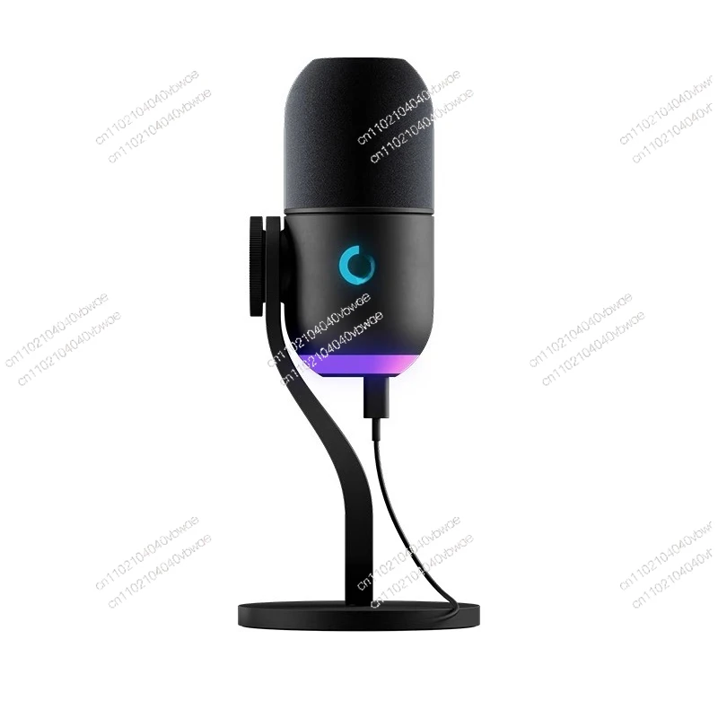 

Game microphone, e-sports open black computer notebook dedicated microphone