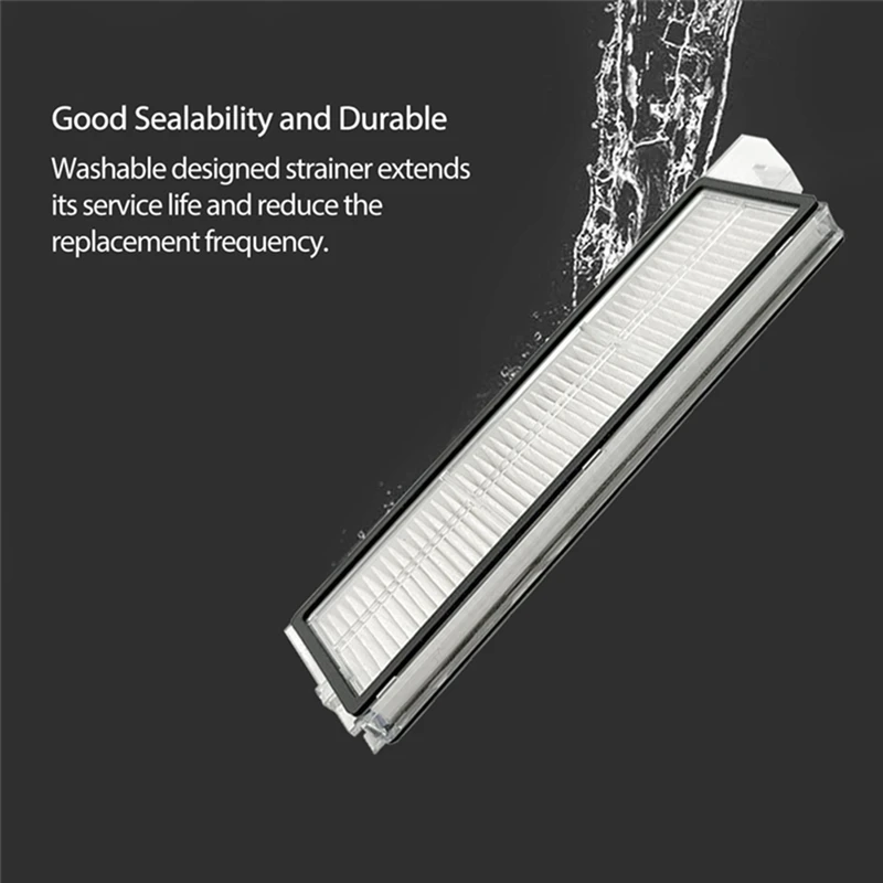 Kit di accessori 23 pezzi per Roborock S8 Maxv Ultra G20s aspirapolvere doppio rullo spazzola filtro spazzola laterale Mop sacchetti per la polvere