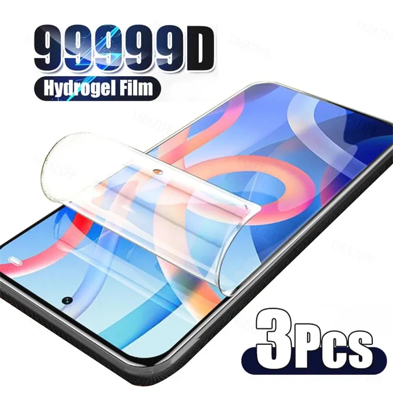 Protecteur d'cran, Film Hydrogel, 3 pices, pour Doogee V30T N50 S100 V Max T20 S99 S41 Pro V30 X98 Pro S96 GT S51 S89 X97 S61 S98 Pro