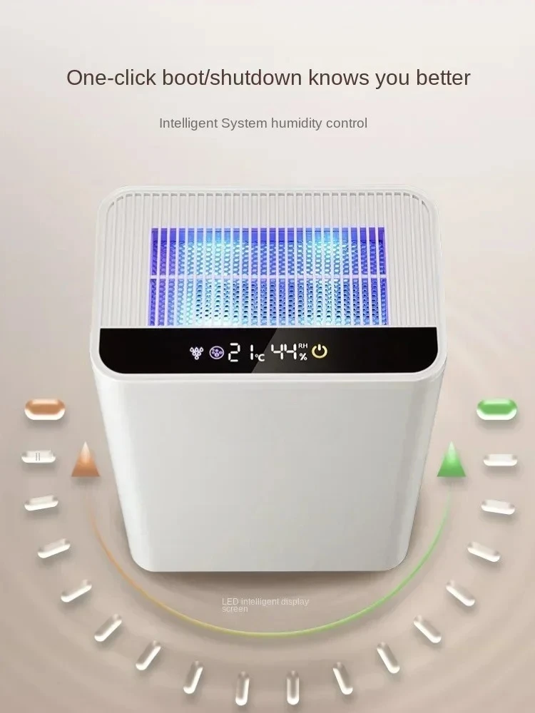 High-End  220V Quiet Electric Moisture Absorber, Anti-mold Dehumidifier for Home Basement A