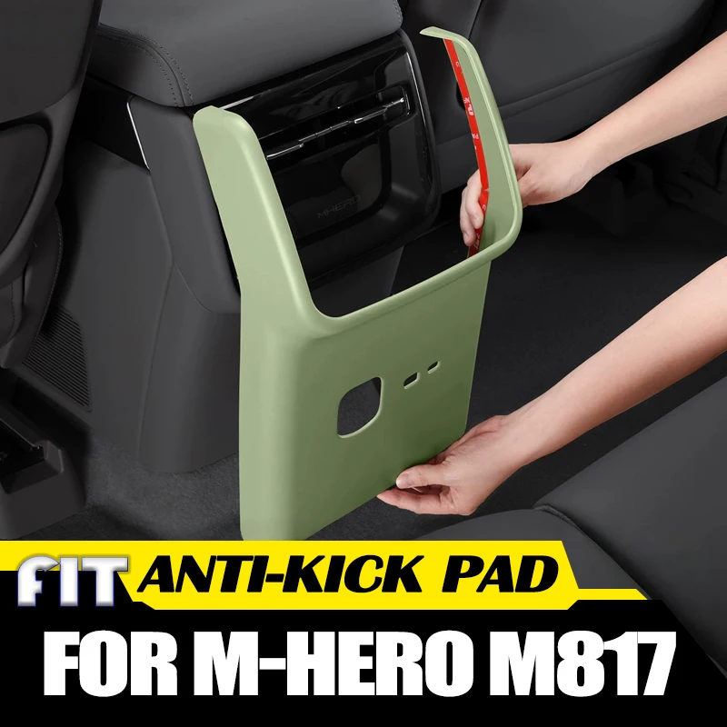 

Car Armrest Box Rear Anti Kick Panel Fit for Dongfeng M-Hero M817 2025 2026 Modified Car Air Conditioning Vent Protection Cover