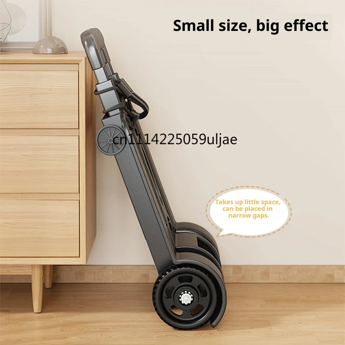 Wheel Trolley folding luggage trolley Folding Hand Truck Barrow Cart Travel Luggage Shopping Cart Portable Home Use Cart