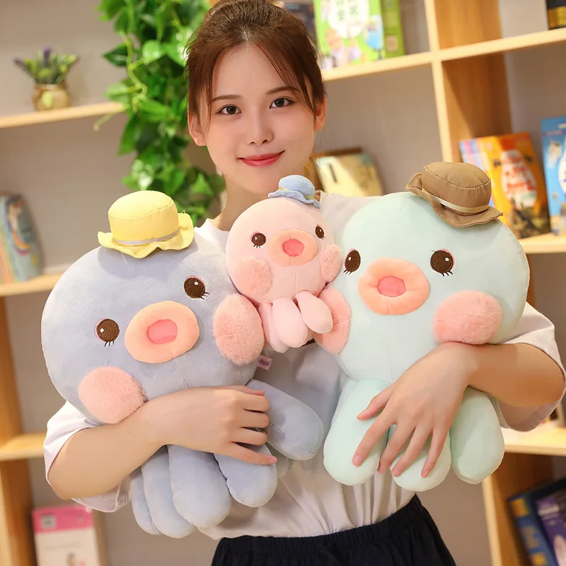 20cm Q version cute cartoon octopus soft doll plush toy for children to comfort sleeping doll pillow catch machine doll