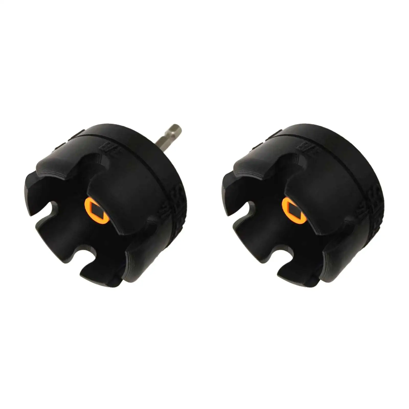 Nuts Drill Bit Socket Wrench Hand Tool Nut Driver Tool for Conduit Racks Strut Systems 1/4", 3/8", and 1/2" Threaded Rods