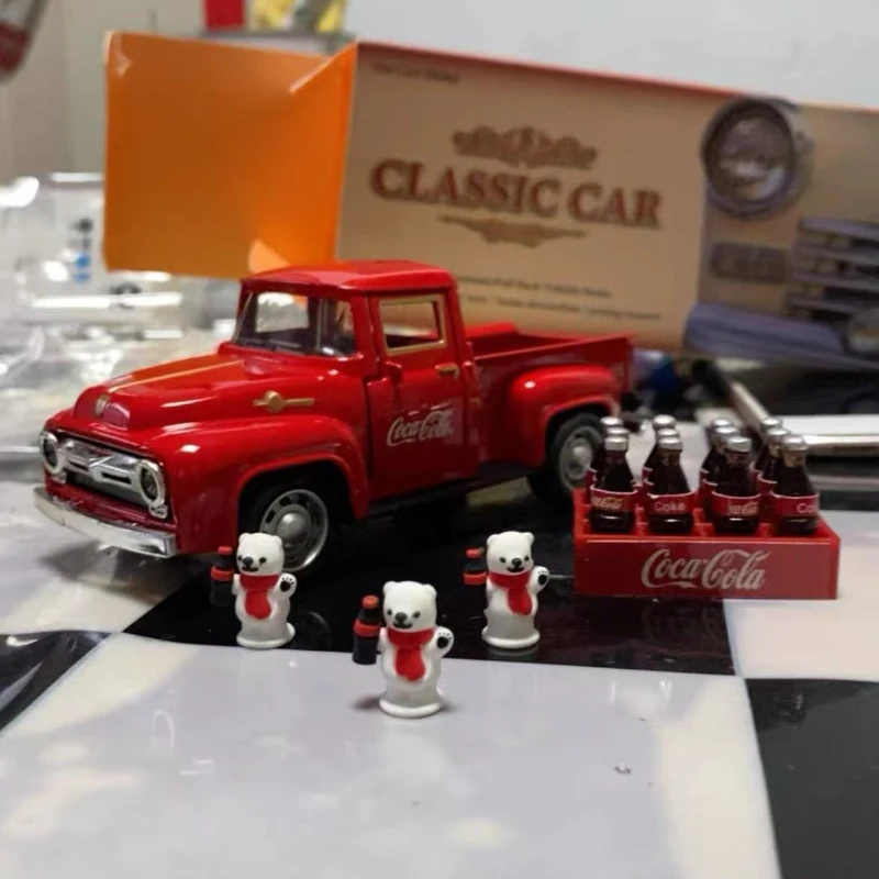 

1:32 Ford Pickup Ретро Винтаж Автомобиль Сплав Имитационная Модель Детская Игрушка Подарок На День Рождения