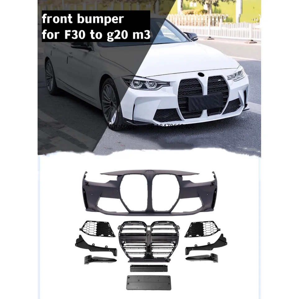 

Car Bumper for F30 to G20 Front Bumper M3 Front bar Manufacturers G80 F30 Bodykit