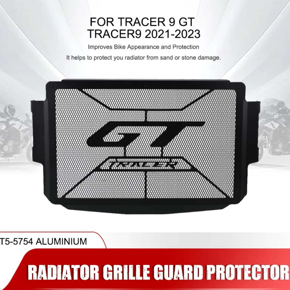 

For YAMAHA Tracer 9 GT Tracer9 2021 2022 2023 Motorcycle Radiator Grille Guard Cover Protection Water tank guard Tracer 900 GT