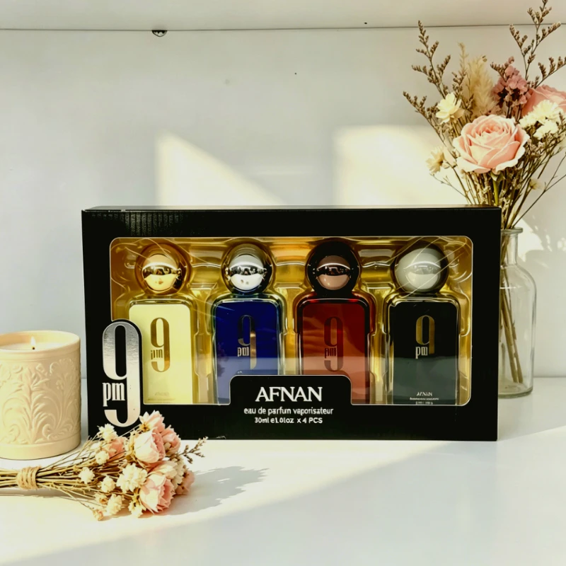 Juego de regalo de Perfume para mujer, 4x30ml, larga duración, elegante, cálido, dulce, fresco, aromático, fragancia de cuatro piezas, nueva colección