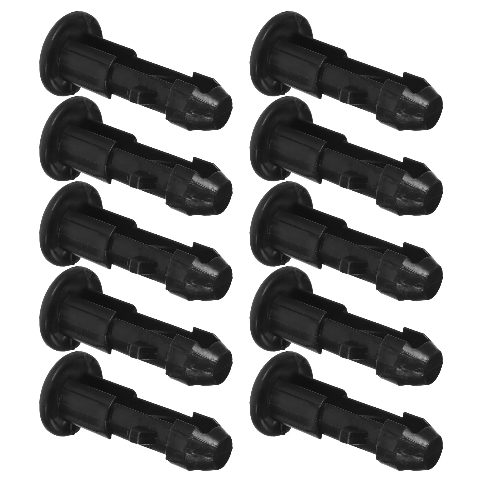 

10pcs Plastic Trash Can Lid Latch 240L Wheel Lock Outdoor Garbage Bin Cover Buckle Dustbin Plug Safety Fastener Accessories