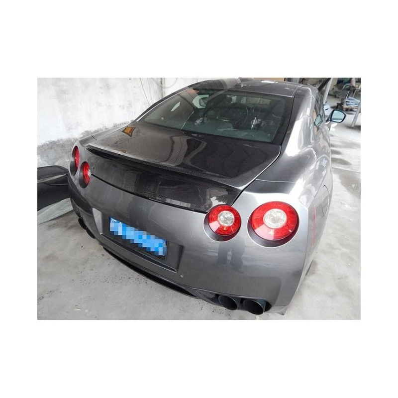 

Подходит для Nissan Zentai R35 GTR, детали для модификации, задняя крышка багажника из углеродного волокна в стиле DO