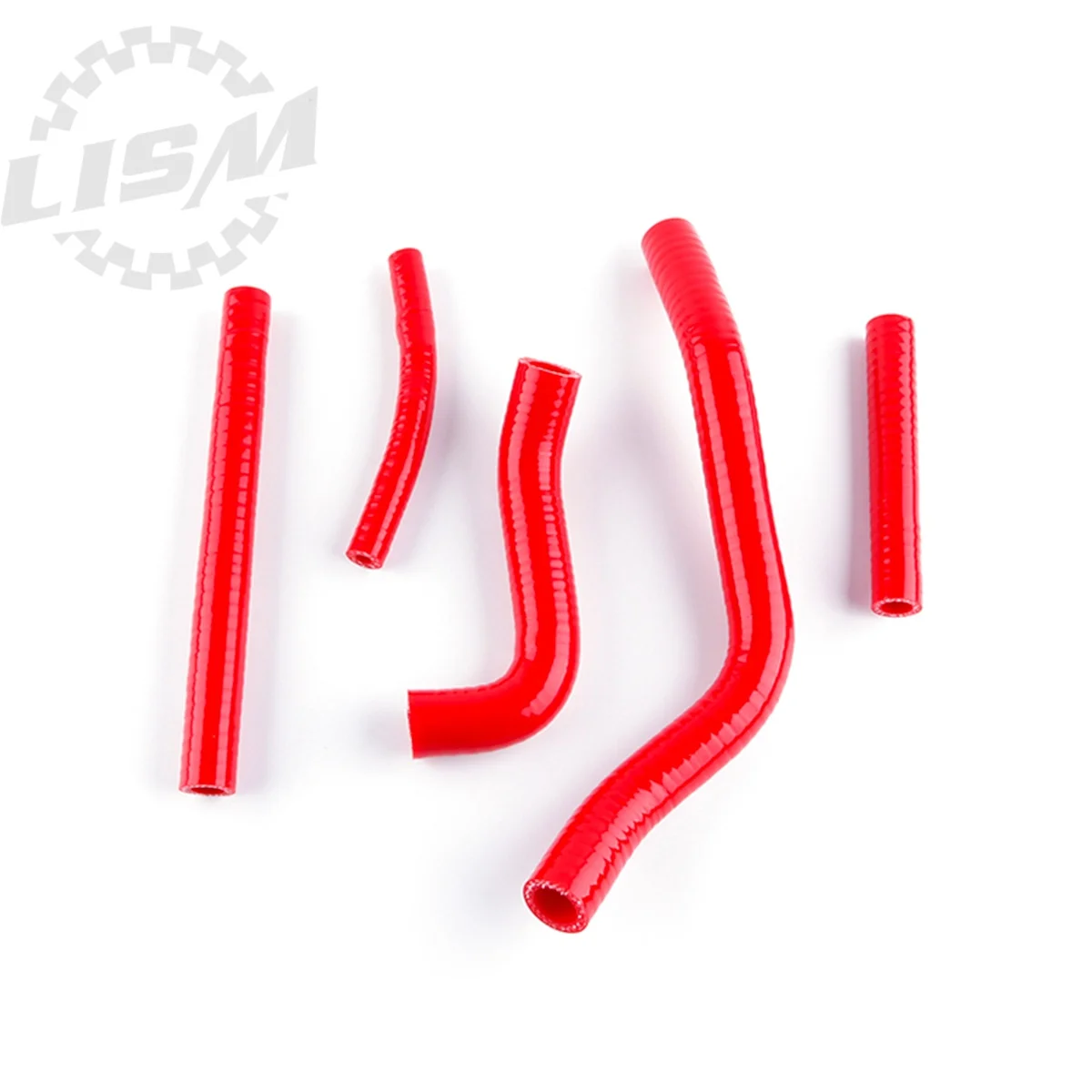 5PCS For 1996-2000 Suzuki RM250 RM 250 Motorcycle 1997 1998 1999 Silicone Radiator Coolant Hose Kit Pipe Replacement Parts 3PLY