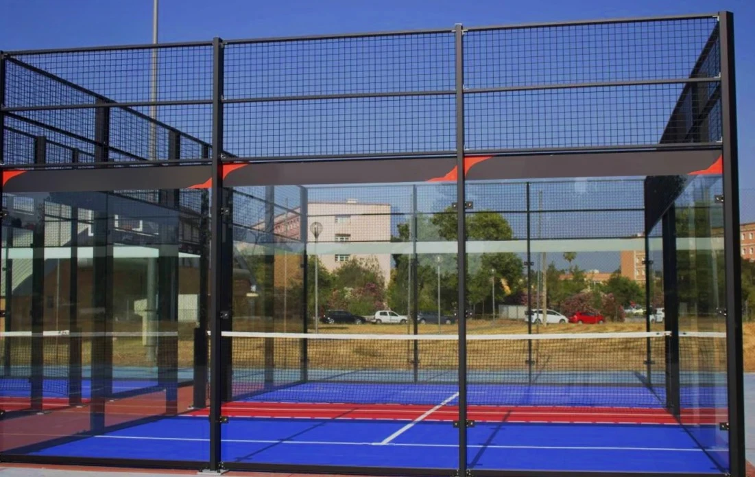 Fortune Customized Color Artificial Grass Sports Court Equipment Supplier For Padel Tennis Court Paddle Court Flooring Padbol