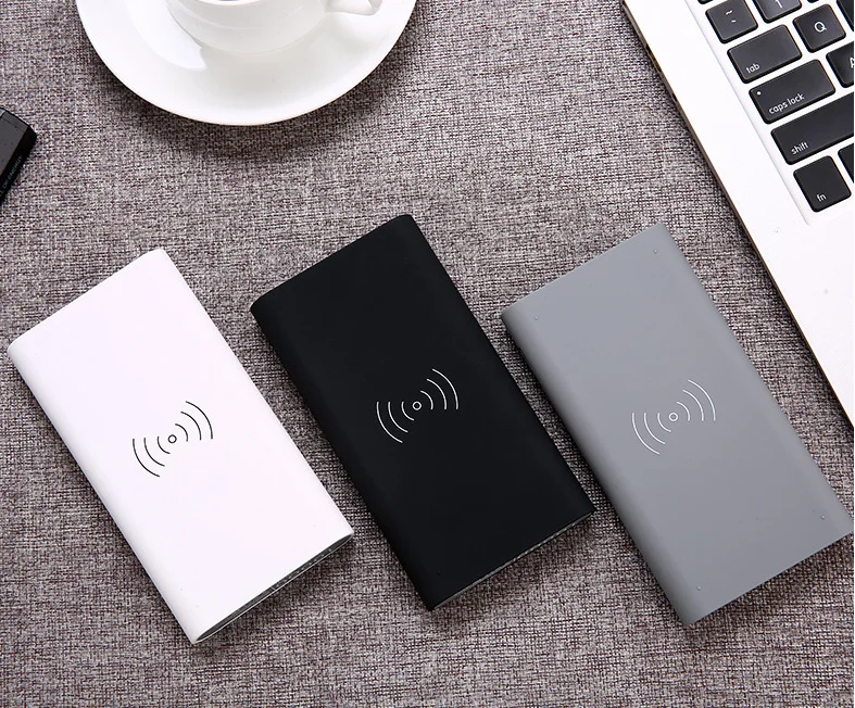 Trzy w jednym bezprzewodowy powerbank uniwersalne mobilne źródło zasilania dużych powerbank o dużej pojemności