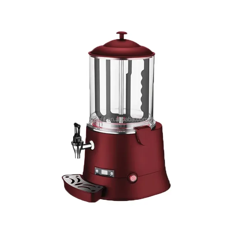 5L 10L Stainless Steel Commercial Hot Chocolate Machine Digital Temperature Control Beverage Dispenser for Milk Tea Coffee