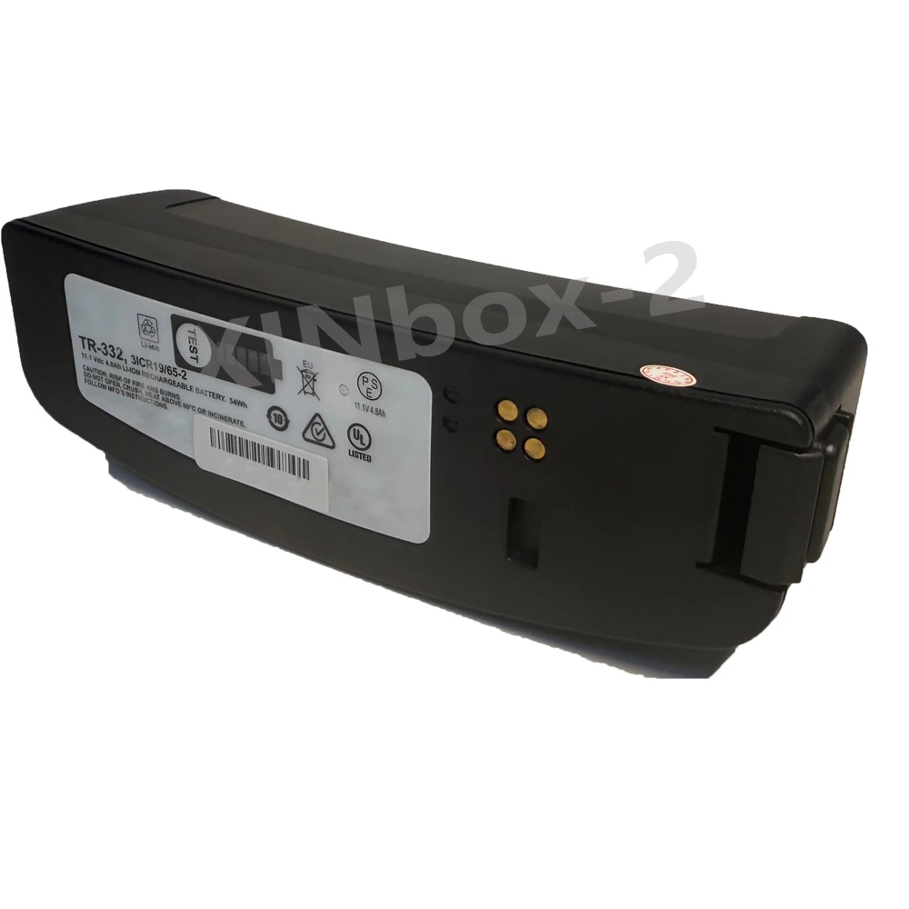 Baterai Kapasitas Tinggi Pengganti TR332 TR-332 54Wh 4800MAh 11.1V Baru untuk 3M Versaflo