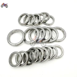 20 Pcs Muffler Exhaust Pipe Gasket for GY6 70 CG125 49cc 50cc 60cc 70cc 80cc 110cc 150cc 125cc Scooter Bike ATV Moped Motorcycle