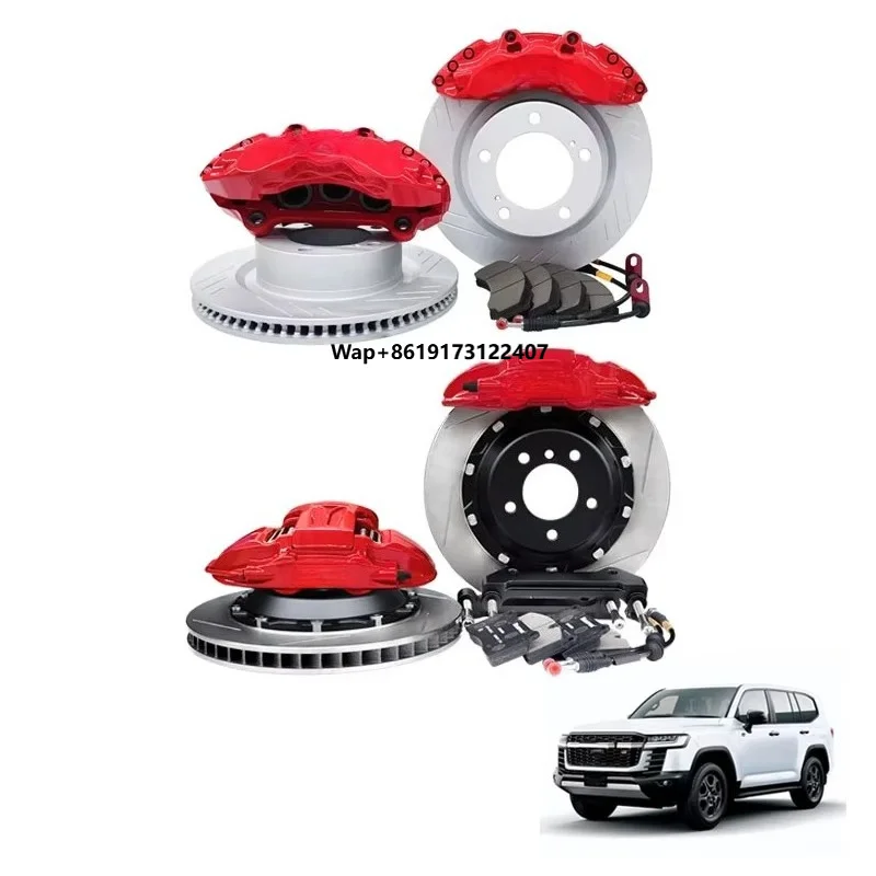 High Quality Custom Front 6 Pots Rear 4 Pots Caliper Brake Kit for LC300 New Condition for X5 Models