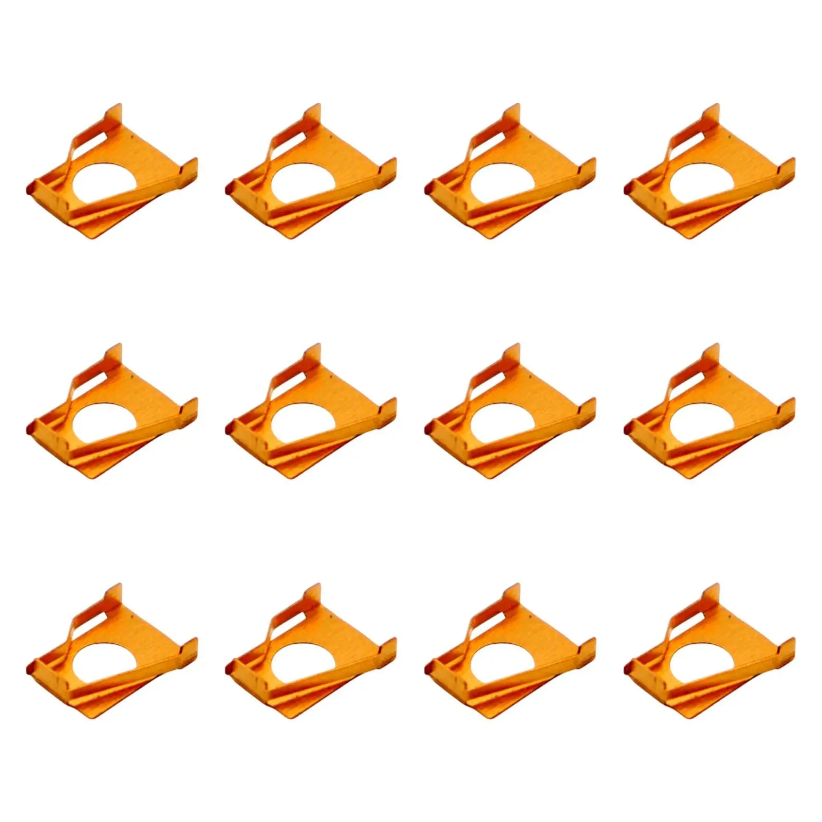 

12Pcs Trains Couplers Hook Parts Lightweight Portable Hobby Train Accessory Sturdy for 1/87 HO Model Trains DIY Accessories