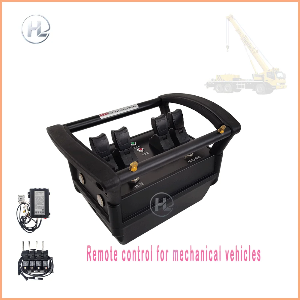 Wireless Remote Control for Truck Crane & Mechanical Vehicles with Learning Code Metal Construction Waterproof 500m Range