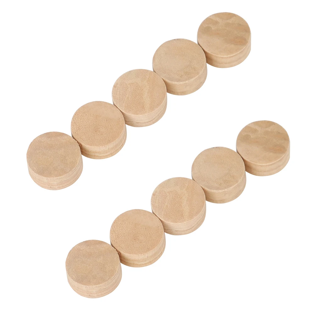 

10pcs Professional Trombone Cork Pads Durable Water Absorbing Replacement Keys Small Size Easy Storage Accessories