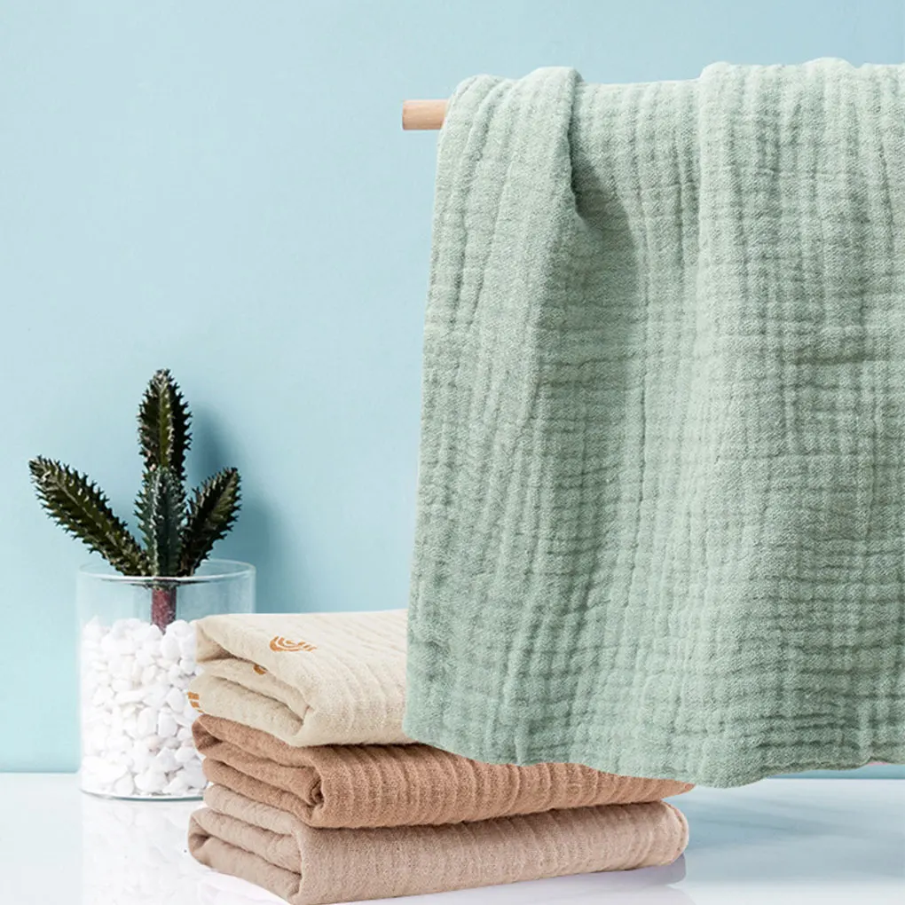 5 pezzi panno per il viso in cotone per bambini morbido cotone e lino assorbenti asciugamani per bambini mussola quadrati asciugamano per neonato panno per ruttino set quadrato