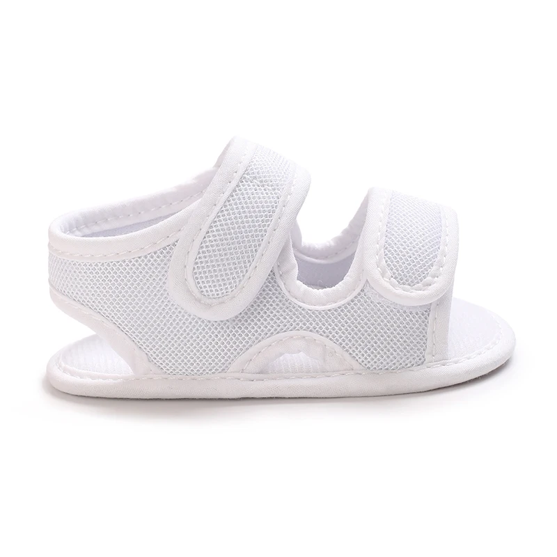0-18 متر الوليد طفل الفتيان أحذية الصيف الصنادل الأولى مشوا أحذية الوليد عادية لينة وحيد الصنادل 3 ألوان #5