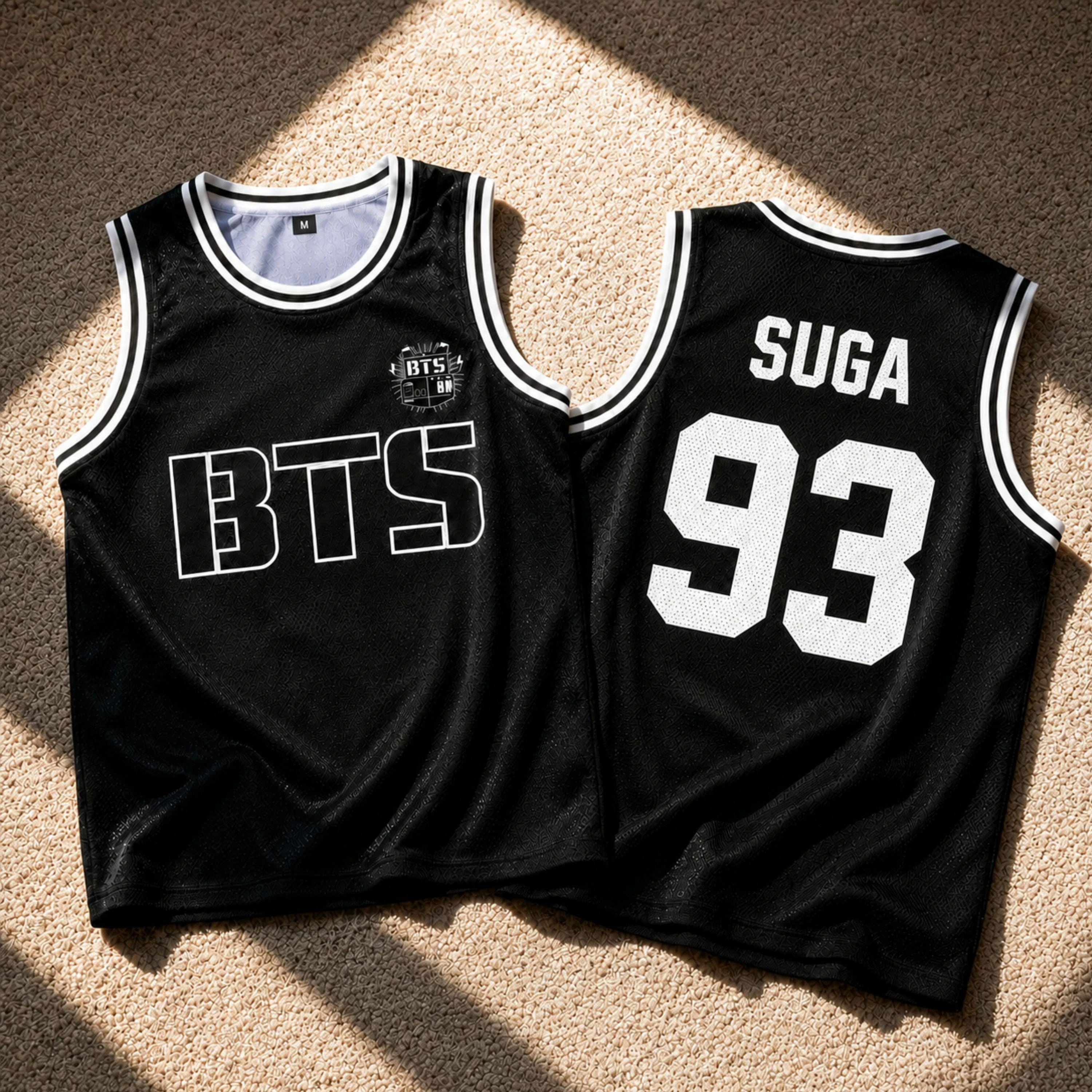 2026 Kpop BTS Arirang 3D-Druck Basketball-Trikot Herren Damen Sommer Sport Mode Weste Atmungsaktive Schnelltrocknende Kleidung Fan-Geschenke – Detail 7