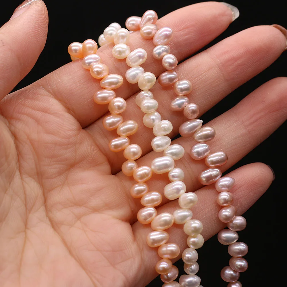 

Fine Natural Zhuji Freshwater Culture Pearl Beads Loose Smooth Pearl Bead for Jewelry Making Diy Necklace Bracelet Accessoires