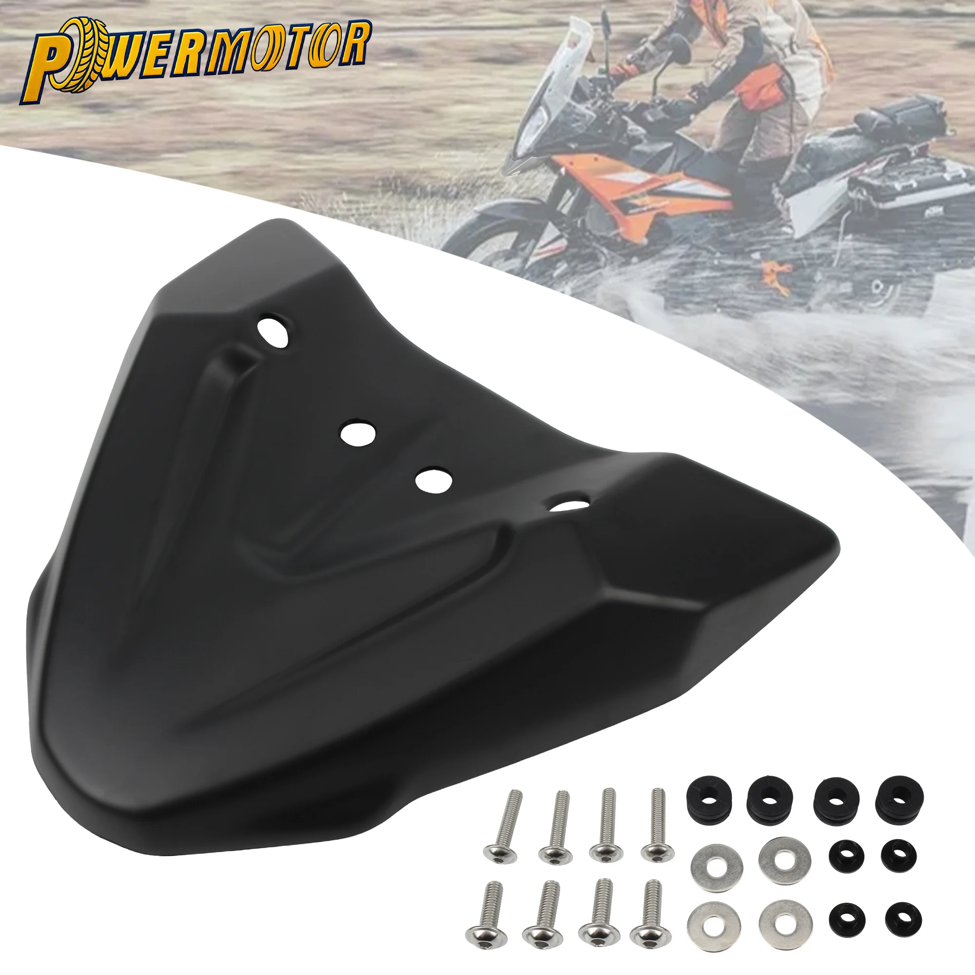 

Motorcycle Front Beak Nose Cone Fender Extension Wheel Cover Fairing ABS Plastic For KTM 390 790 Adventure ADV 2019 2020 2021