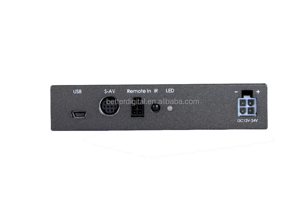 Carro Digital TV Receptor, HD 1080P, MPEG-4, H.264