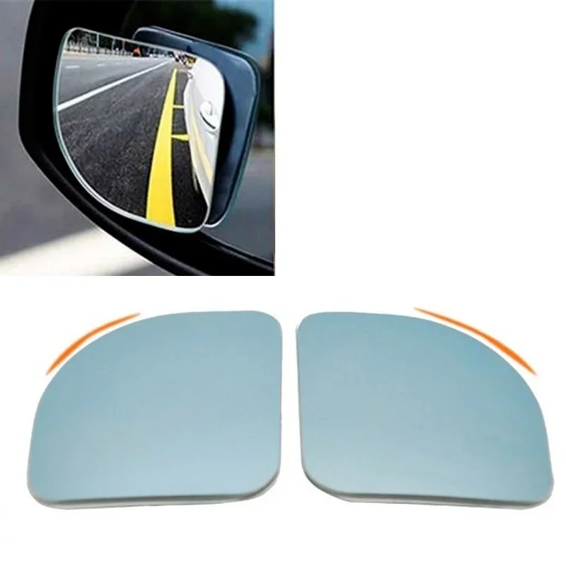 2pcs Car Rearview Mirror Mirror Additional Mirrors Auto Dead Angle Blind Zone Blind Spot Mirror Car Accessories