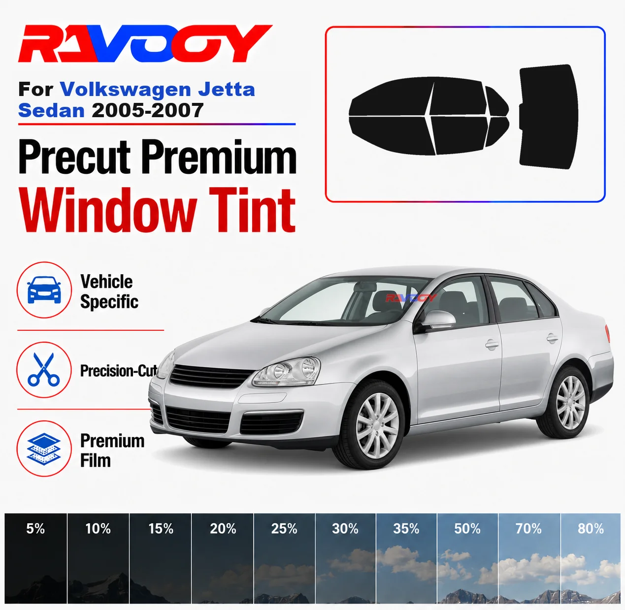 premium-precut-window-tint-kit-front-windows-rear-windows-rear-windshield-for-volkswagen-jetta-sedan-2005-2007-nano-ceramic-film