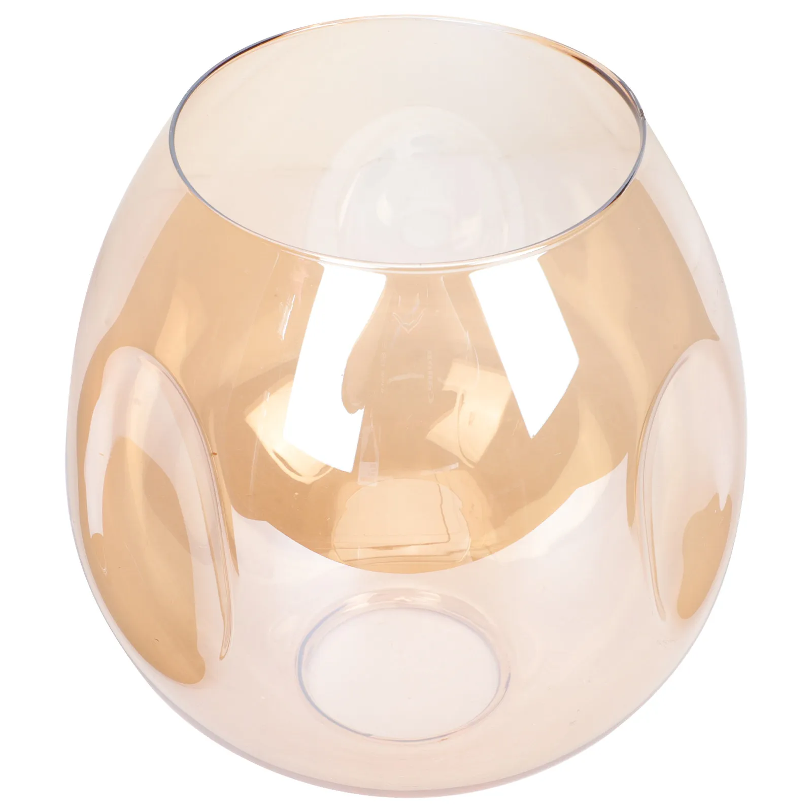 

Круглый стеклянный плафон с гладкой поверхностью, универсальный светильник для напольных, настольных и настенных ламп, домашний декор, простой стильный светильник