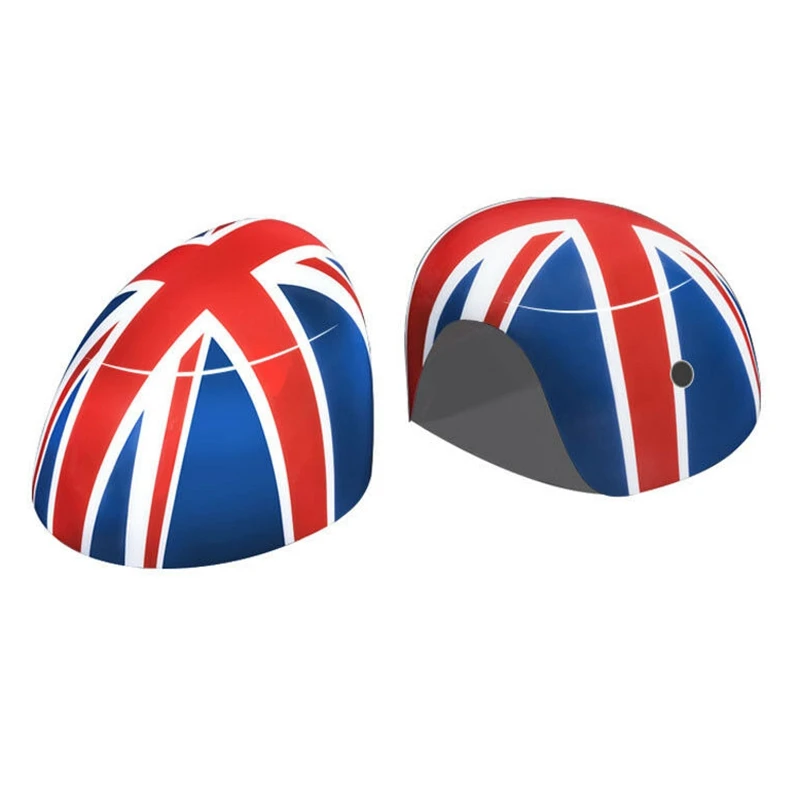 Car Door Side Mirror Cover Caps for Mini Cooper Hardtop F54 F55 F56 F57 F60 Series Red/Blue UK Flag