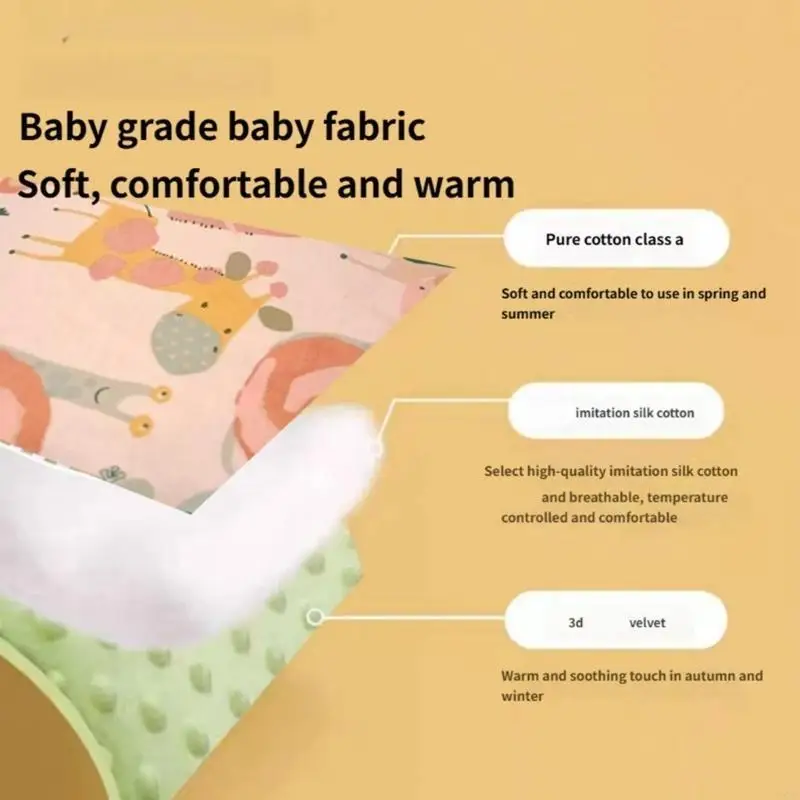 

Easy Cleaning Baby Feeding Chair Cushion Comfortable Insert Four Season Use 4XBC