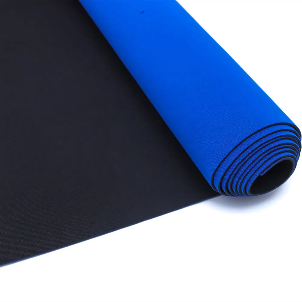 Neoprenowa torba podróżna z torba na laptopa z tkaniny do szycia 2mm Royal Blue Stretch inne zwykłe dzianinowe rozciągliwy poliester trykoty