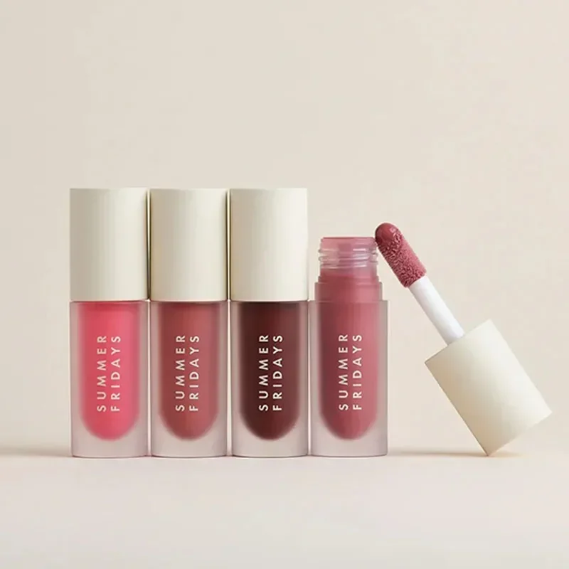 Sommer-Lippenbalsam, Fridays, feuchtigkeitsspendend, glatt, weicher Glanz, Lippenstift, feuchtigkeitsspendend, Geburtstagskuchen, Vanille, Beige, Lippenpflege, Make-up, Kosmetik