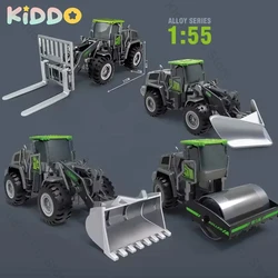 Alloy Engineering Diecast Truck Toy Car Construction Model Vehicle Loader Tractor Crane Excavator Toys for Boys Gift Collection