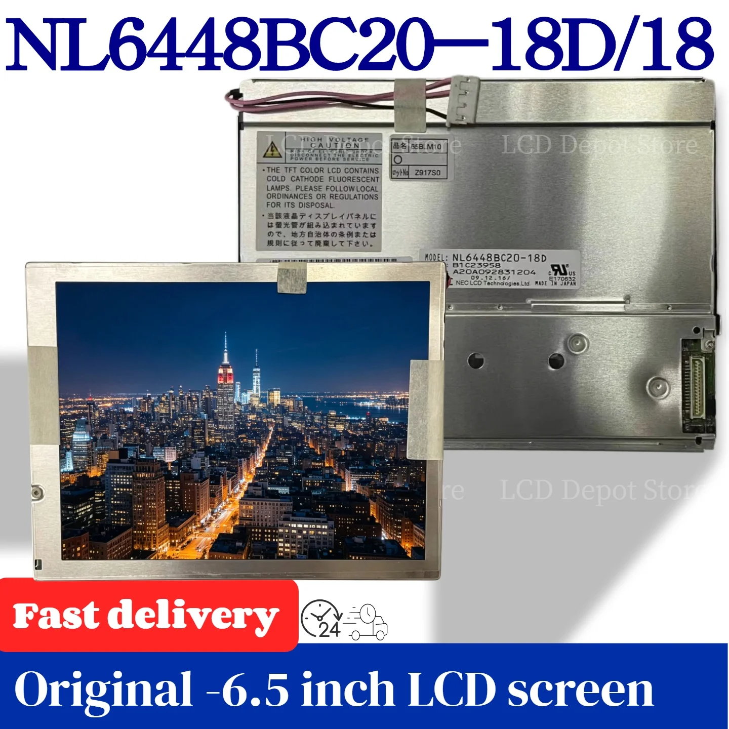 6.5inch Brand New Original Nl6448Bc20-18D Nl6448Bc20-18 Industrial Grade Lcd Display Module