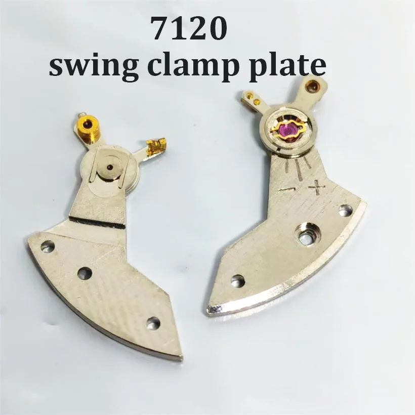 Watch Movement Accessories Are Suitable For Domestic Shanghai 7120 Mechanical Movement Swing Clamp Plate Repair Parts