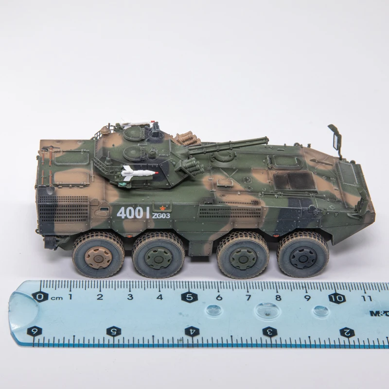 UNISTAR Maßstab 1:72 ZBL08 Infanterie-Kampffahrzeug mit Rädern, Typ 08, gepanzertes Fahrzeug, Simulation, Kunststoffmodell, Display, Sammlerstück