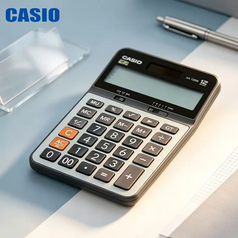 Casio AX-120B/DX-12B/DH-12/GX-14B/MH-12 Administration daily office desktop computer soft button classic durable business