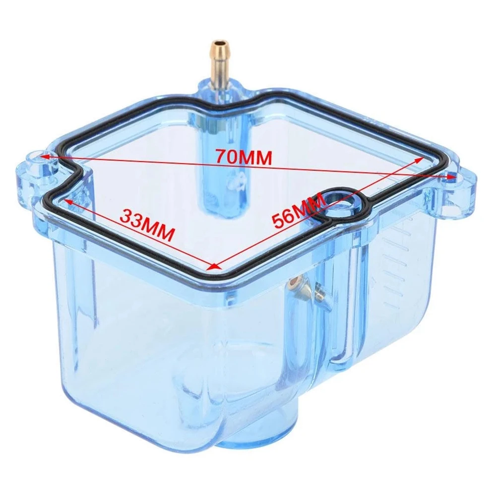 

Motorcycle Carburetor Transparent Float Carburetor Oil Cup Carburetor Base Cover For KEIHIN PWK KOSO 28-34Mm-ABQA