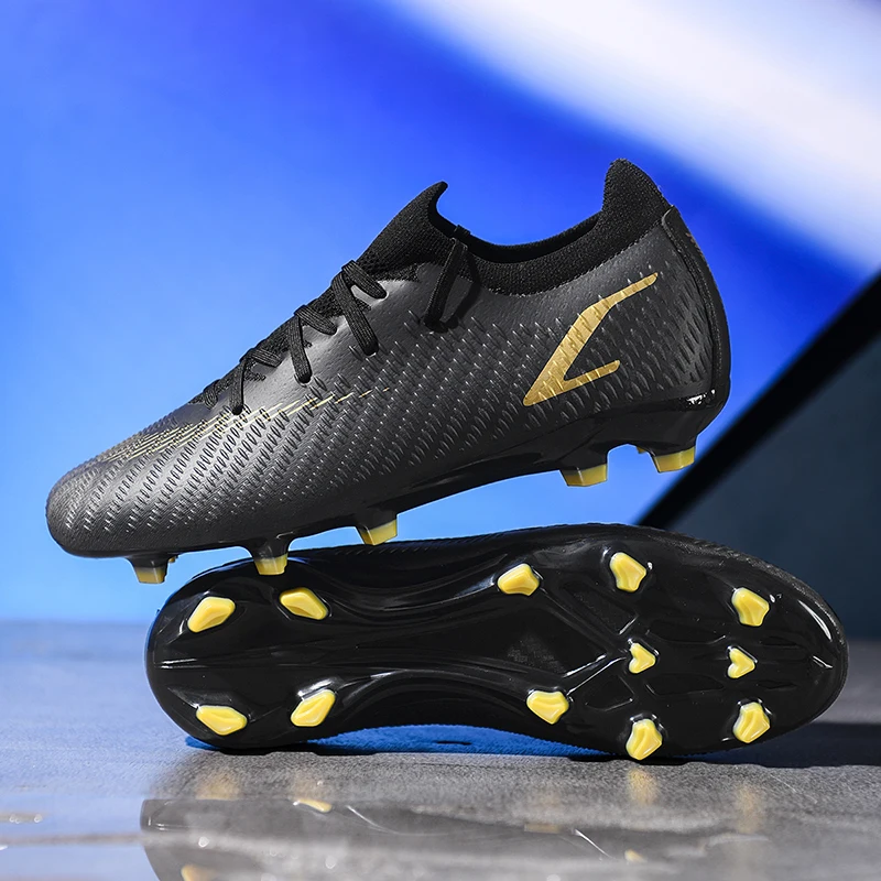 

New Men Football Boots TF/FG Professional High Quality Low-top Cleats Soccer Shoes Youth Outdoor Competition Football Sneakers