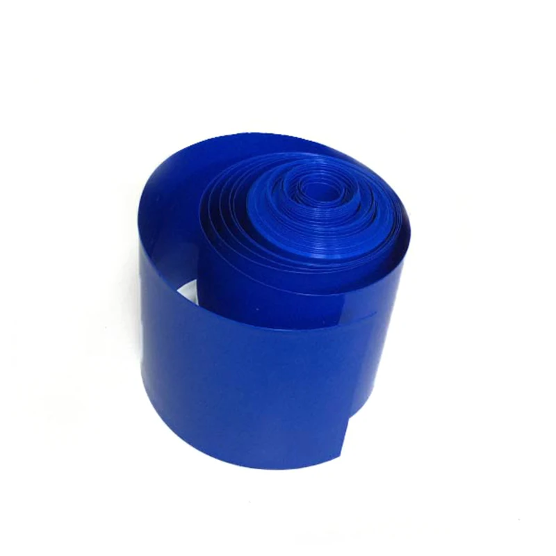 5m Long 95mm Width PVC Heat Shrinkable Tube Battery Packaging Film Pack