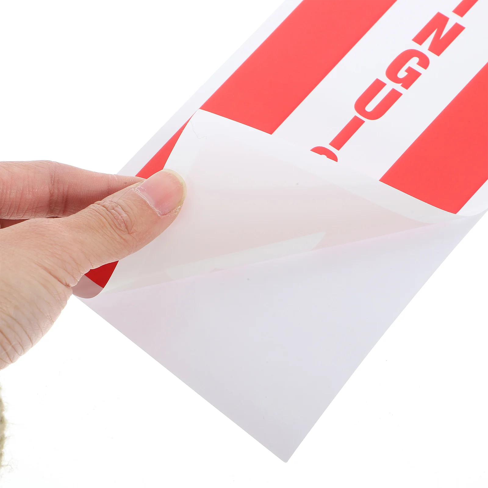 8 Pcs Fire Extinguisher Sticker Labels Adhesive Sign for Retail Store The Stickers