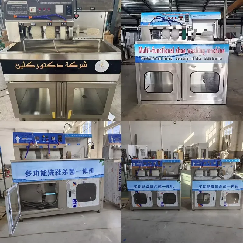 Automatic Sneaker Washer for Commercial Laundries Eco Friendly Energy Saving Time Saving Shoe Cleaning Equipment