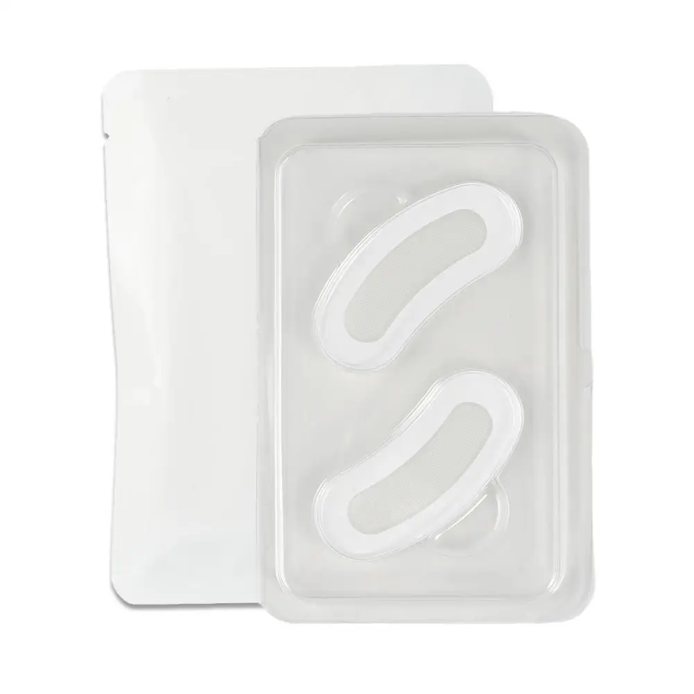 แผ่นเจลบำรุงรอบดวงตาด้วยเส้นเล็กกรดไฮยาลูโรนิกสำหรับต่อต้านริ้วรอยหมองคล้ำใต้ตา F0A9ดูแลผิว