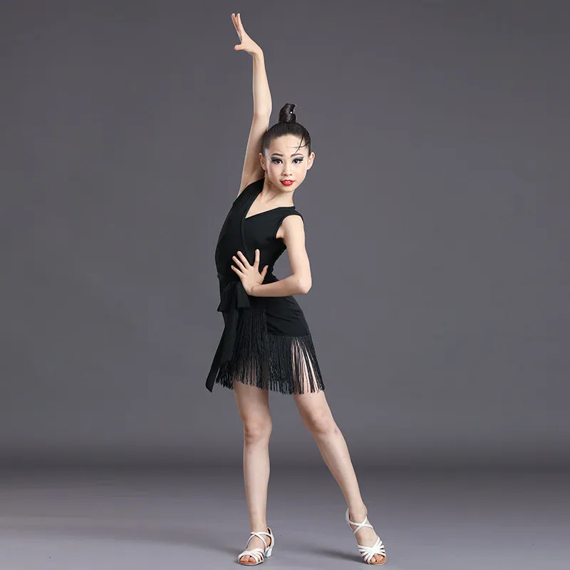 Fashionable new Latin dance competition professional performance training suit summer new Latin dance frilly dress