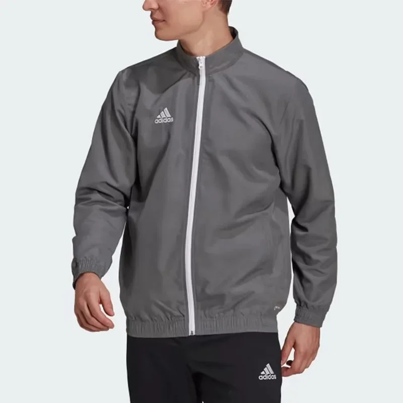 adidas Matte Surface Bomber Jacket Spring Clean Minimal Design All Season Outer CoatH57535 1PCS